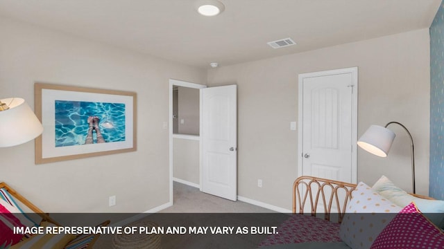 272 Morning Glory Loop, Kyle, TX 78640 - carpeted bedroom with baseboards