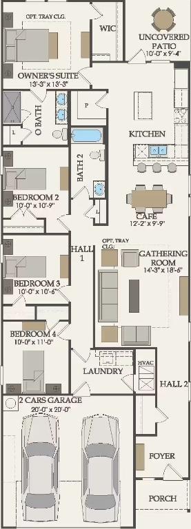 553 Tailwind Dr, Kyle, TX 78640 - room layout
