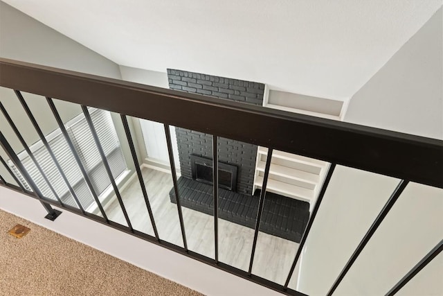 8330 Fathom Cir Unit 404, Austin, TX 78750 - detailed view of a brick fireplace