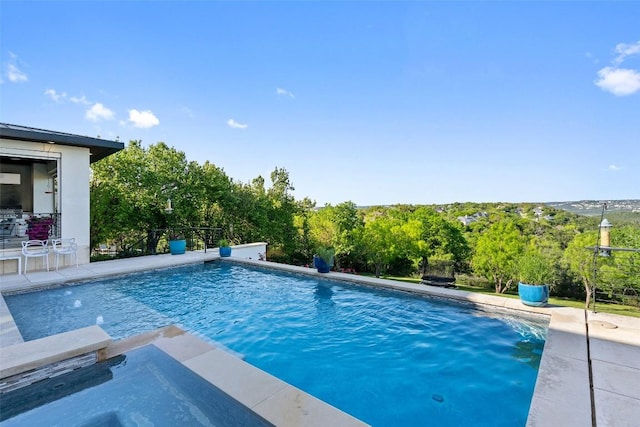 2551 Waymaker Way, Austin, TX 78746 - view of swimming pool