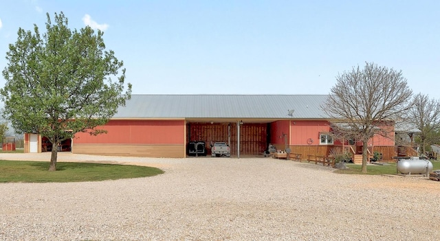 1110 County Road 487, Taylor, TX 76574 - view of pole building