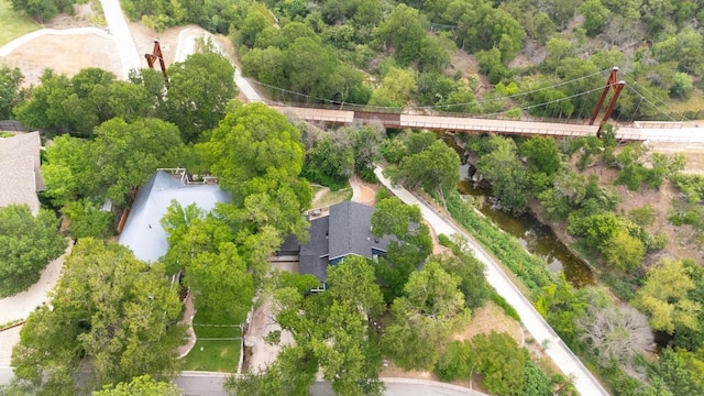 4107 Jefferson St, Austin, TX 78731 - drone / aerial view