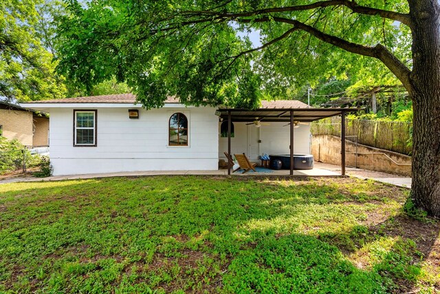 2403 Little John Ln, Austin, TX 78704 - view of front of house with a patio and a carport