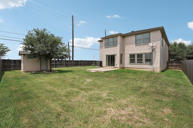 100 Blanco Woods Blvd, Elgin, TX 78621 - rear view of property with a patio area