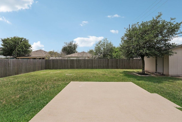 100 Blanco Woods Blvd, Elgin, TX 78621 - view of yard featuring a patio area and an outbuilding