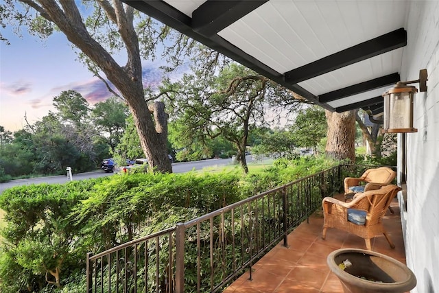 122 W Sierra Cir, San Marcos, TX 78666 - balcony featuring view of scattered trees