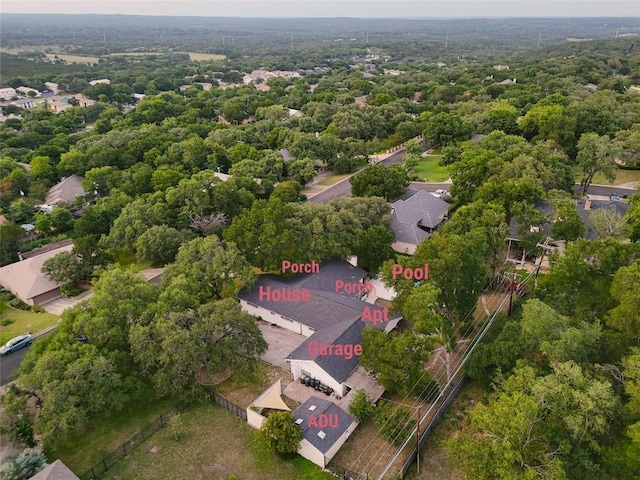 122 W Sierra Cir, San Marcos, TX 78666 - bird's eye view