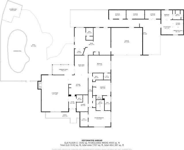 122 W Sierra Cir, San Marcos, TX 78666 - room layout