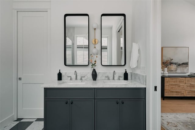 113 Nelray Blvd Unit 1, Austin, TX 78751 - bathroom featuring double vanity