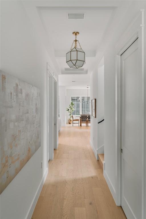 113 Nelray Blvd Unit 1, Austin, TX 78751 - corridor featuring light wood finished floors and baseboards