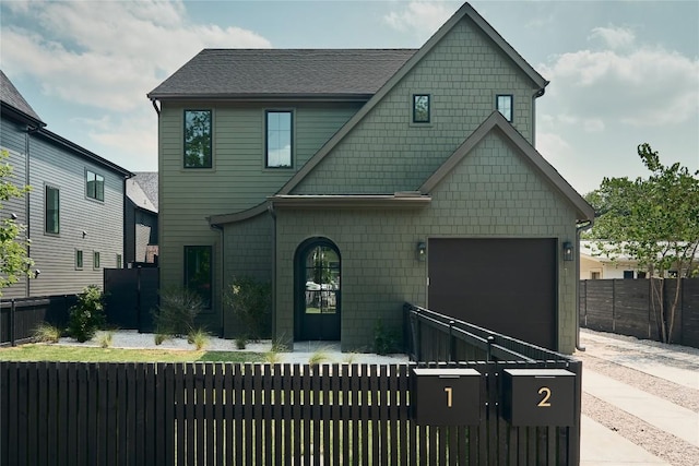 113 Nelray Blvd Unit 1, Austin, TX 78751 - craftsman house featuring driveway, an attached garage, and a shingled roof