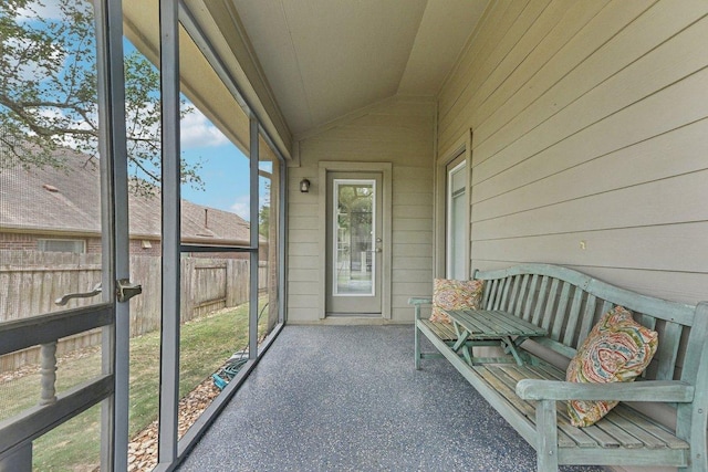 190 Stone View Trl, Austin, TX 78737 - sunroom / solarium with vaulted ceiling