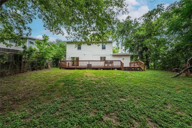 3801 Wilson St, Austin, TX 78704 - rear view of house featuring a deck
