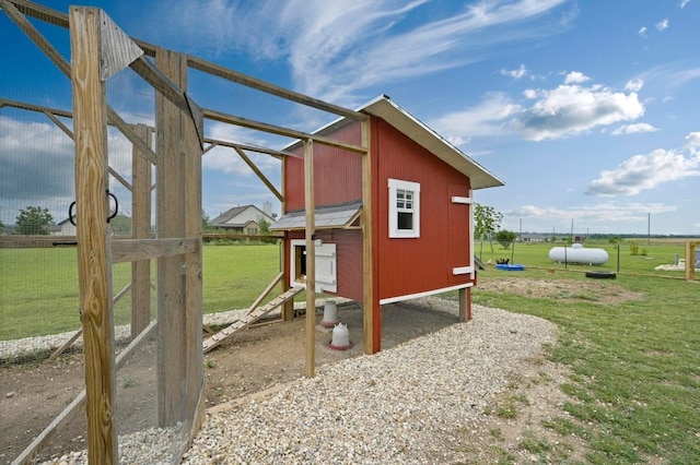 1011 County Road 149, Georgetown, TX 78626 - view of poultry coop with a yard