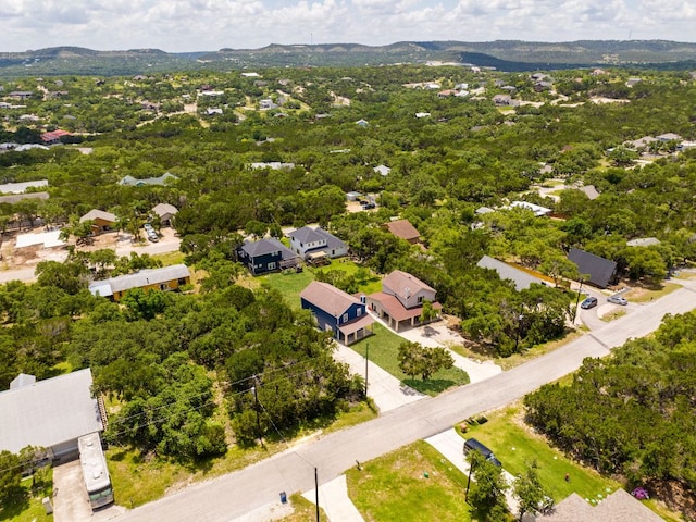 1526 Bonnyview Dr, Canyon Lake, TX 78133 - drone / aerial view of mountains