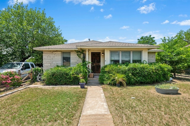 4308 Red River St, Austin, TX 78751 - view of front of home featuring a front lawn