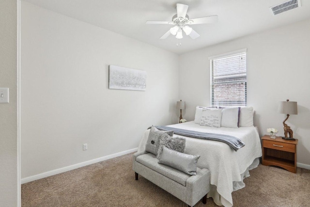 2228 Hilltop Climb Dr, Leander, TX 78641 - bedroom with carpet flooring and a ceiling fan
