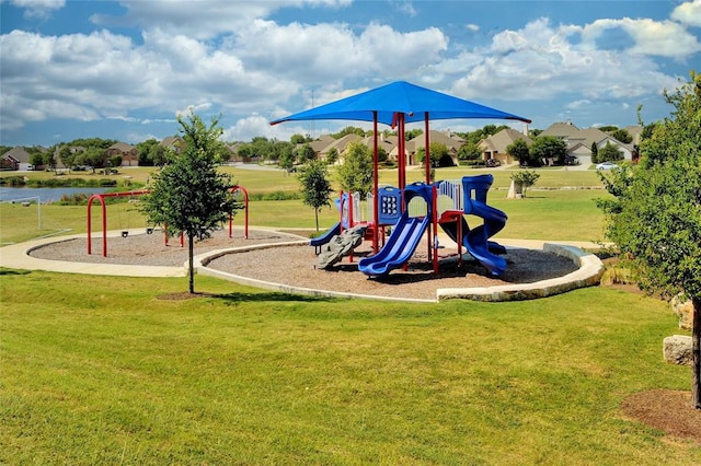 2228 Hilltop Climb Dr, Leander, TX 78641 - communal playground with a lawn
