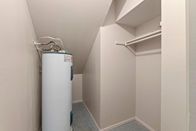 1135 Barton Hills Dr Unit 240, Austin, TX 78704 - utility room featuring electric water heater