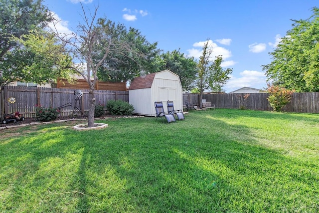 1115 Henderson Dr, Leander, TX 78641 - fenced backyard with a storage shed