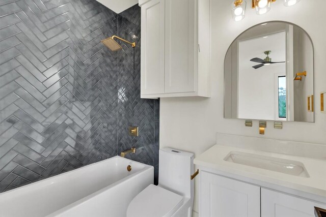 18408 F M Road 1431, Jonestown, TX 78645 - bathroom with vanity and shower / washtub combination
