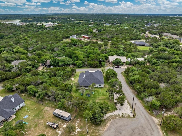 16240 Toby Ct, Temple, TX 76502 - bird's eye view of a heavily wooded area