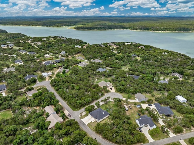 16240 Toby Ct, Temple, TX 76502 - aerial overview of property's location with a large body of water and a forest