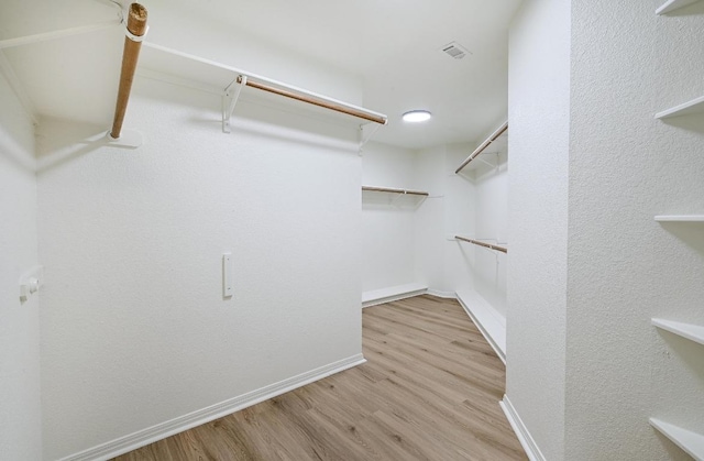 6116 Pebble Garden Ct, Austin, TX 78739 - spacious closet with light wood-style flooring