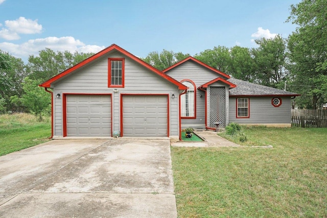 156 Kaeleku Ln, Bastrop, TX 78602 - ranch-style home with driveway and a garage