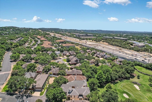 6012 Messenger Stake, Austin, TX 78746 - aerial view of residential area featuring a golf club