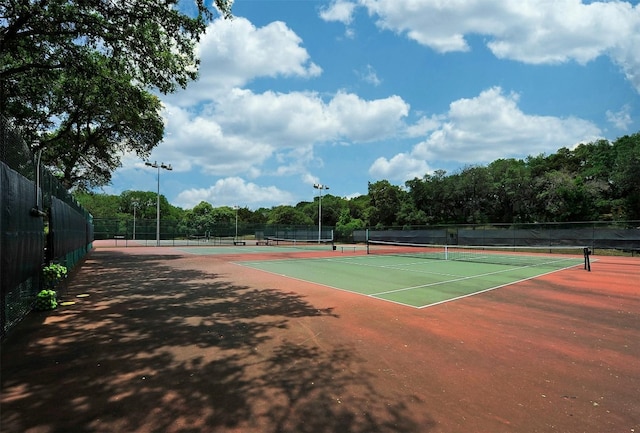 4839 Canyonbend Cir, Austin, TX 78735 - view of tennis court