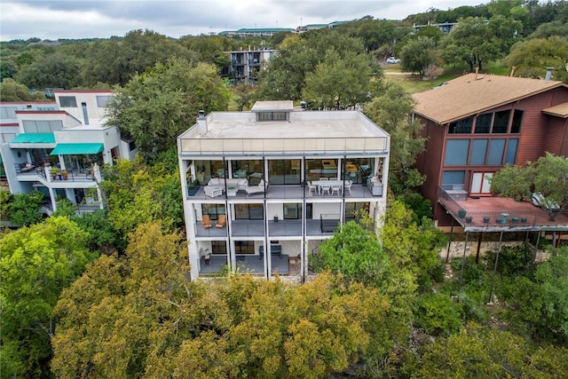 1337 Spyglass Dr, Austin, TX 78746 - bird's eye view