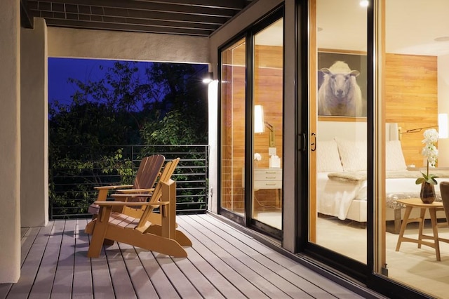 1337 Spyglass Dr, Austin, TX 78746 - view of wooden deck