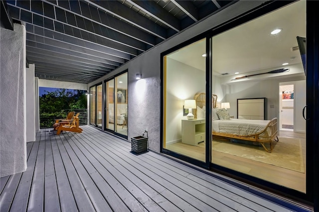 1337 Spyglass Dr, Austin, TX 78746 - view of deck