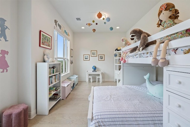 19401 Summit Glory Trl Unit 80, Spicewood, TX 78669 - bedroom with baseboards and recessed lighting