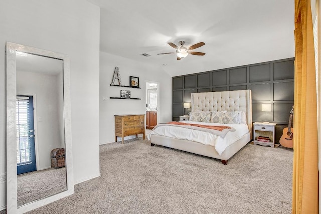14028 Turkey Hollow Trl, Austin, TX 78717 - bedroom featuring carpet floors and ceiling fan
