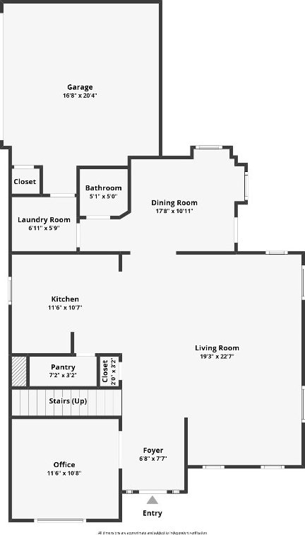 14028 Turkey Hollow Trl, Austin, TX 78717 - room layout