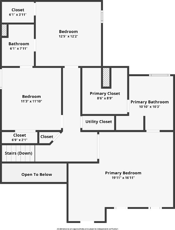 14028 Turkey Hollow Trl, Austin, TX 78717 - room layout