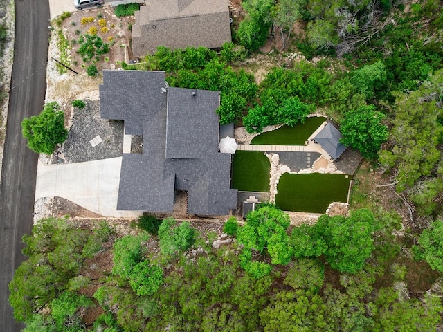 20702 Post Oak Dr, Lago Vista, TX 78645 - aerial view of property and surrounding area