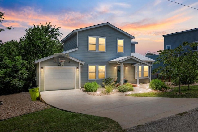 103 Lei Ct, Bastrop, TX 78602 - traditional-style house with driveway and an attached garage
