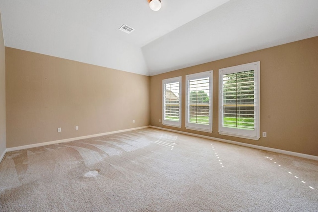 20125 Chayton Cir, Pflugerville, TX 78660 - carpeted spare room featuring lofted ceiling and baseboards