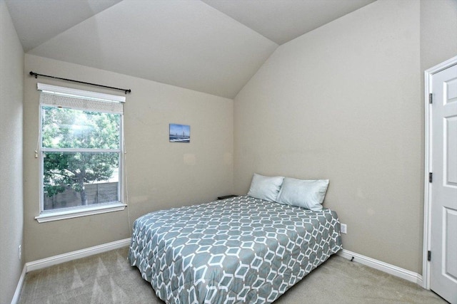 2807 Checker Dr, Cedar Park, TX 78613 - bedroom featuring lofted ceiling, carpet flooring, and baseboards