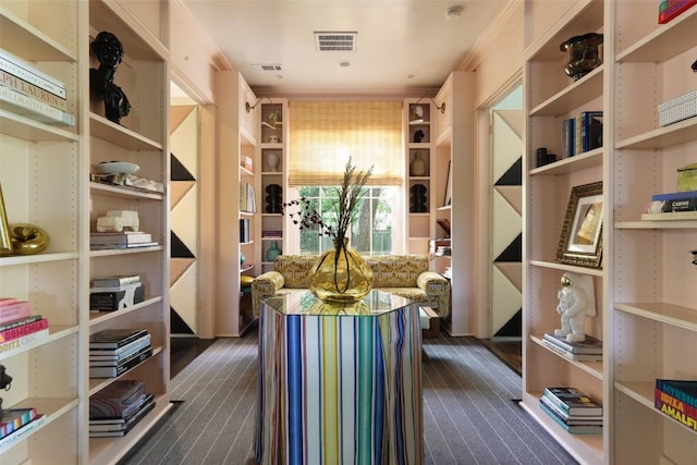 102 Crestwood Ct, Austin, TX 78746 - living area with dark colored carpet