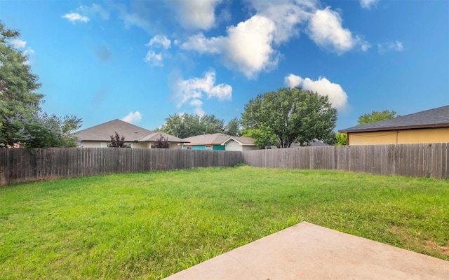 3907 Sojourner St, Austin, TX 78725 - view of yard with a patio area