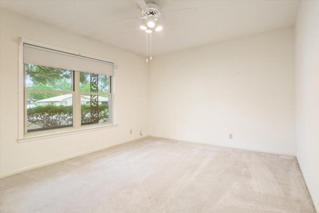 4412 Briar Cliff Rd, Temple, TX 76502 - carpeted spare room with a ceiling fan