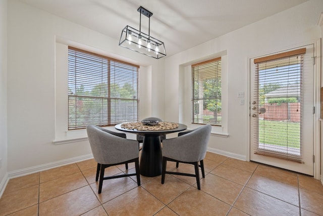 3619 Fossilwood Way, Round Rock, TX 78681 - dining space featuring light tile patterned floors