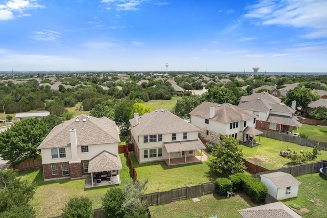 3619 Fossilwood Way, Round Rock, TX 78681 - aerial view of residential area