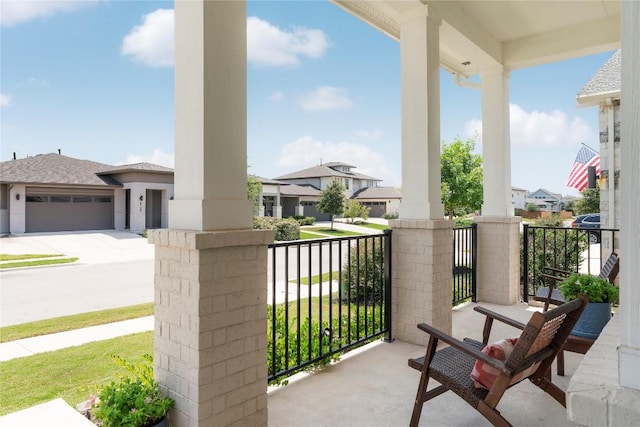 8112 Silhouette St, Austin, TX 78744 - porch with a residential view