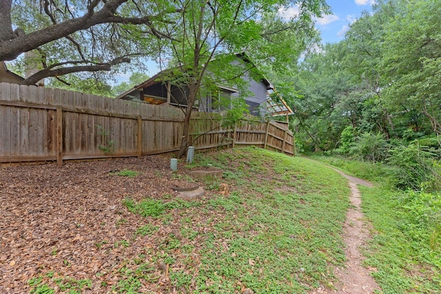1706 Whitney Way, Austin, TX 78741 - view of yard