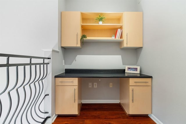 11203 Ranch Road 2222 1501, Austin, TX 78730 - unfurnished office featuring built in desk and dark wood-type flooring